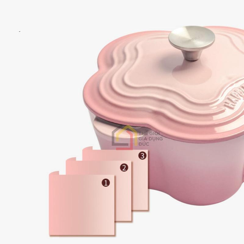 noi-gang-hoa-happiness-20cm-26l3 Nồi gang hoa Happiness 20cm 2,6L