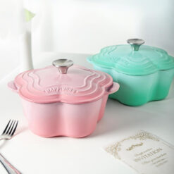 Nồi gang hoa Happiness 20cm 2,6L