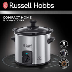 Nồi nấu chậm Russel Hobbs 2L Compact Home