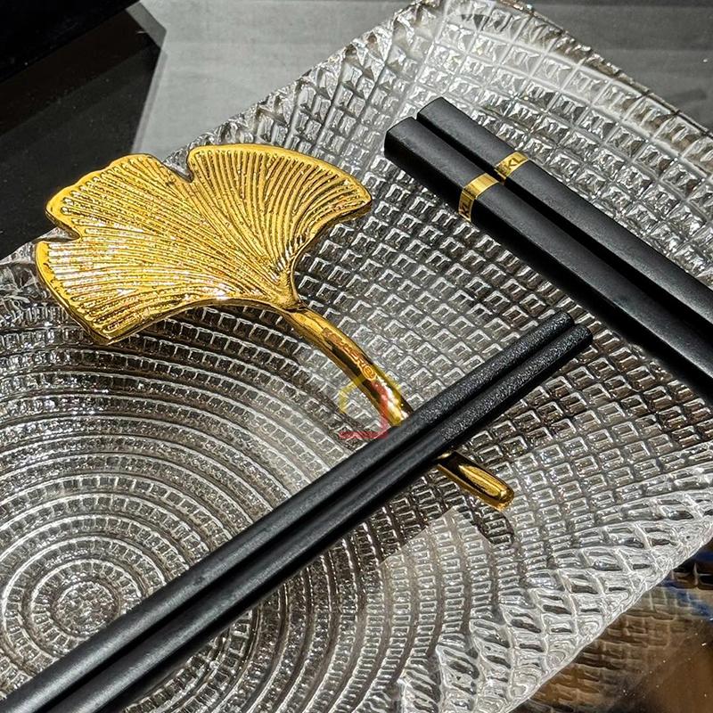 set-6-doi-dua-keller-6-gac-dua-la-ngan-hanh3 Set 6 đôi đũa KELLER@ + 6 gác đũa lá ngân hạnh