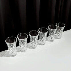 Set 6 ly shot pha lê Killarney Crystal 59ml (80010)