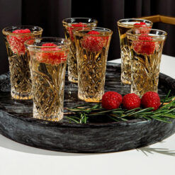 Set 6 ly shot pha lê Killarney Crystal 59ml (80010)