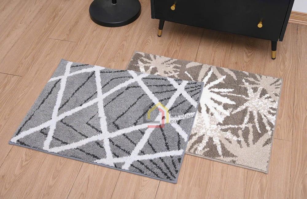 Thảm Microfiber siêu thấm có chống trượt Kaiyo 50 x 70cm