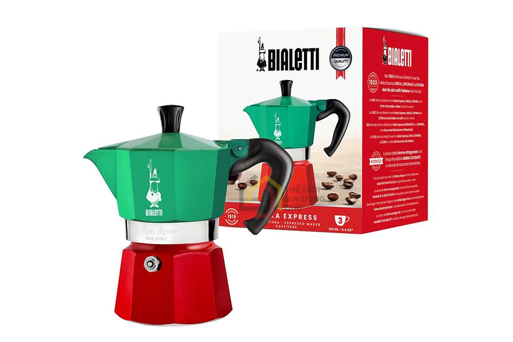 Ấm pha cafe Blaletti Moka Express (pha được 3 cốc/ 1 lần)