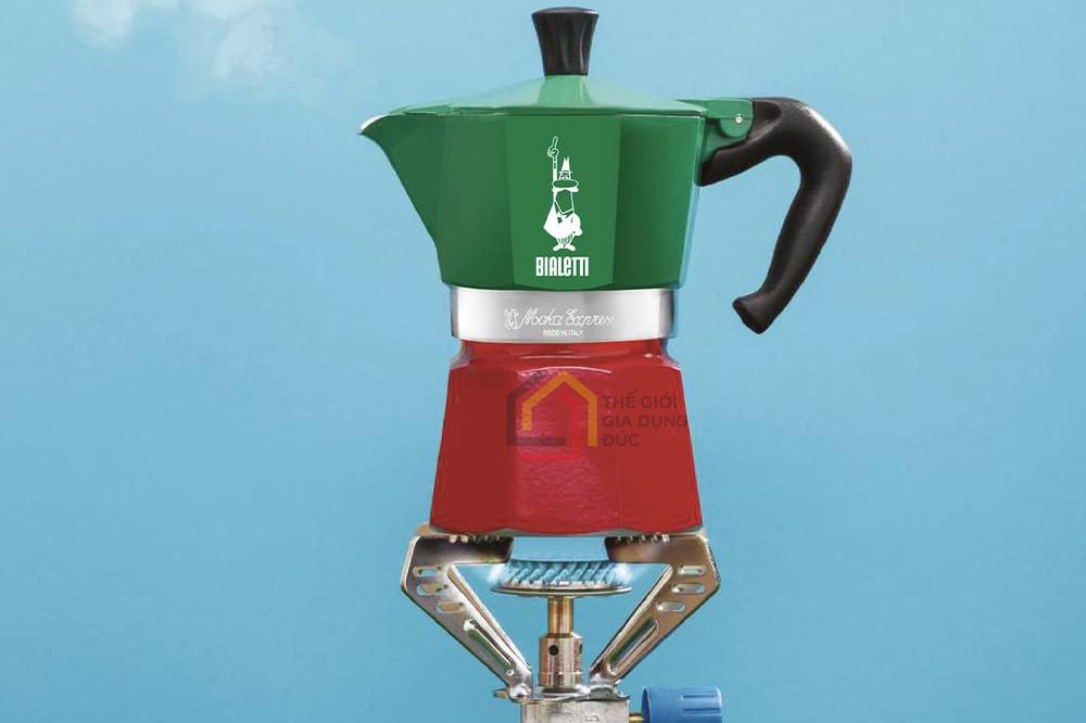 Ấm pha cafe Blaletti Moka Express (pha được 3 cốc/ 1 lần)