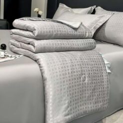 Bộ chăn ga gối Tencel Jacquard cao cấp 2025 - 4 món