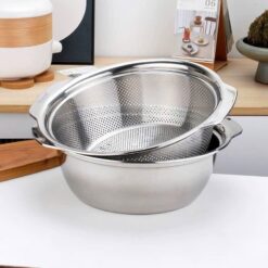 Bộ rổ chậu inox Chockmen