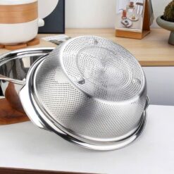 Bộ rổ chậu inox Chockmen