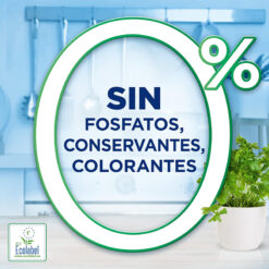 Gel rửa bát Finish Power All In One Eco 0% 900ml