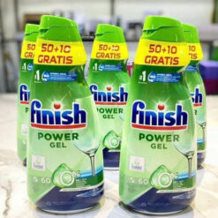 Gel rửa bát Finish Power All In One Eco 0% 900ml