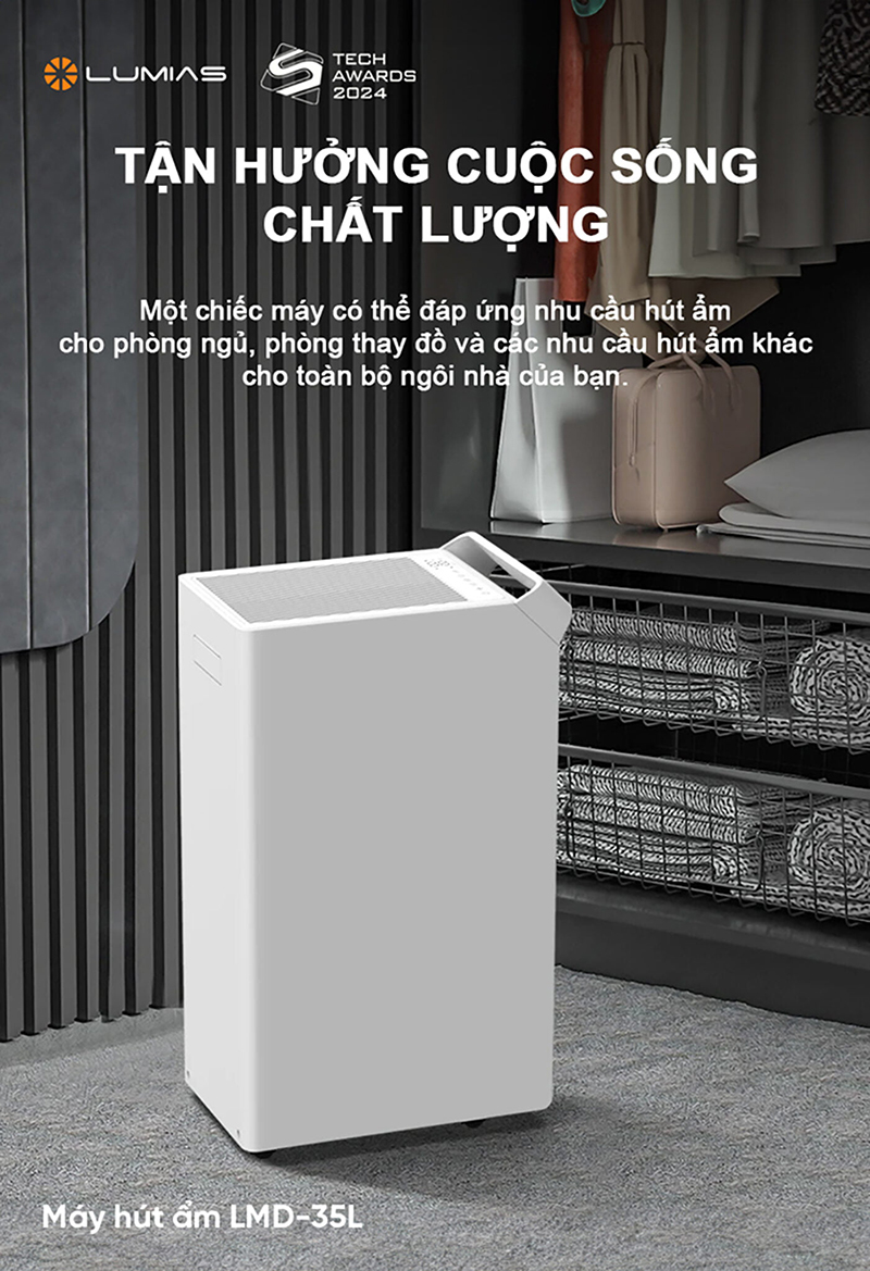 Máy hút ẩm Lumias LMD-35L