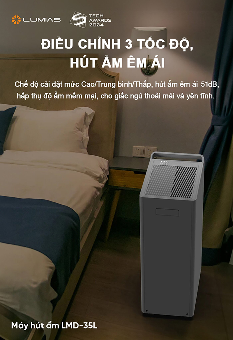 Máy hút ẩm Lumias LMD-35L