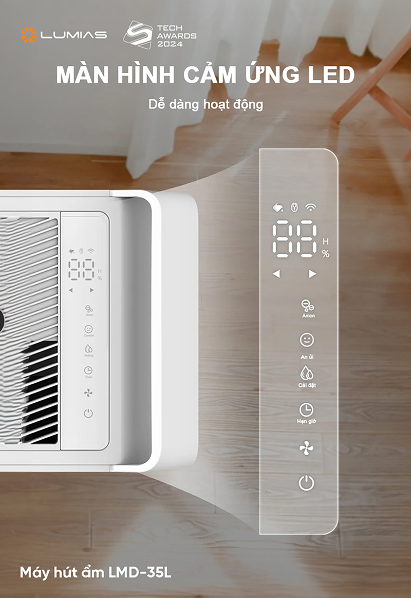 Máy hút ẩm Lumias LMD-35L