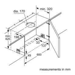 Máy hút mùi Bosch DFS097K51 Series 8