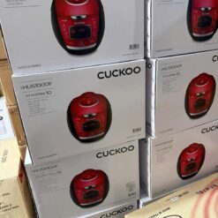 Nồi cơm điện cao tần áp suất CUCKOO CRP-HUS1000F 1.8L đỏ