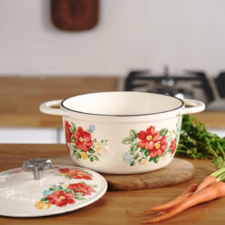 Nồi gang cánh hoa The Pioneer Woman size 25cm