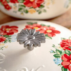 Nồi gang cánh hoa The Pioneer Woman size 25cm