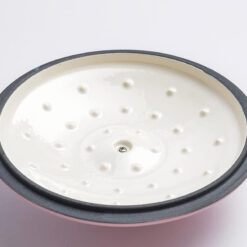 Nồi gang Wok Happiness 21cm - Sugar Pink