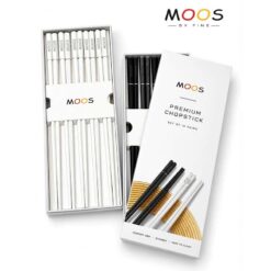 Set 10 đôi đũa 4 lá Moos by Fine Germany