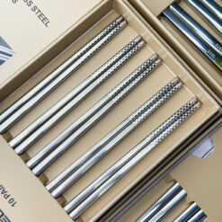 Set 10 đôi đũa inox cao cấp Keller@