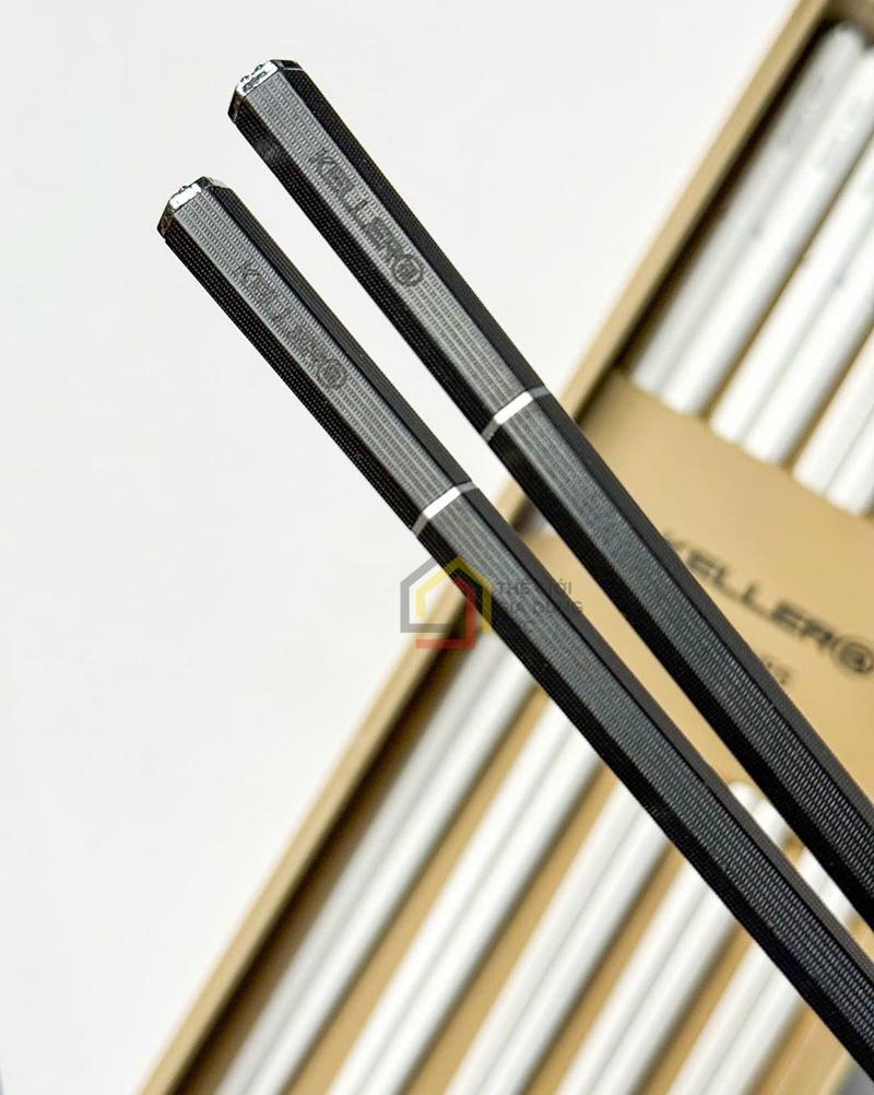 set-10-doi-dua-keller-germany-co-4-la (3) Set 10 đôi đũa Keller@ Germany - Biểu tượng cỏ 4 lá may mắn