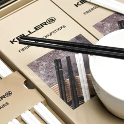 Set 10 đôi đũa Keller@ Germany - Biểu tượng cỏ 4 lá may mắn