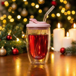 Set 4 cốc thủy tinh 2 lớp cách nhiệt VIOLA Bodium