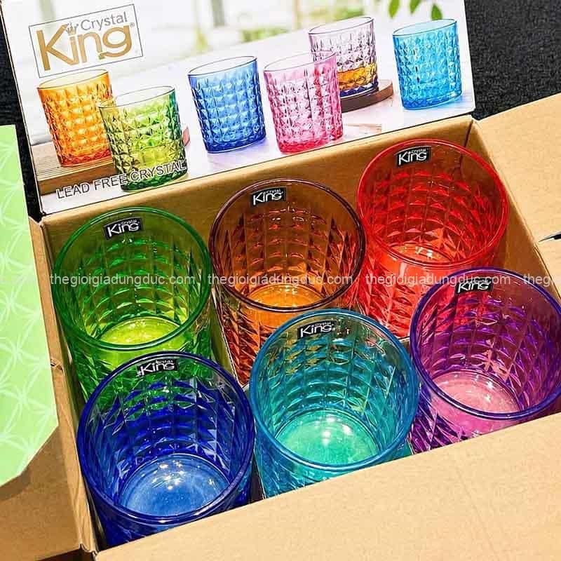set-6-coc-pha-le-cau-vong-king-crystal-diamond (4) Set 6 cốc pha lê cầu vồng King Crystal Diamond