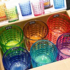 Set 6 cốc pha lê cầu vồng King Crystal Diamond