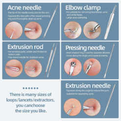 Sét dụng cụ nặn mụn JPNK Pro