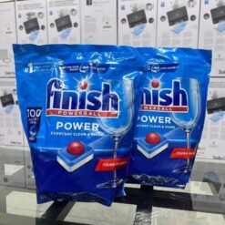 Viên rửa bát Finish Power All In One Max túi 100 viên