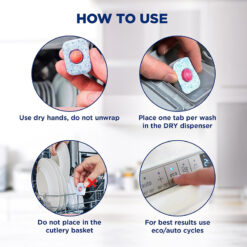 Viên rửa bát Finish Power All In One Max túi 100 viên