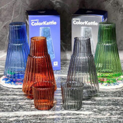 Bình nước thủy tinh Color Kettle IWVV 2in1