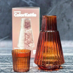 Bình nước thủy tinh Color Kettle IWVV 2in1