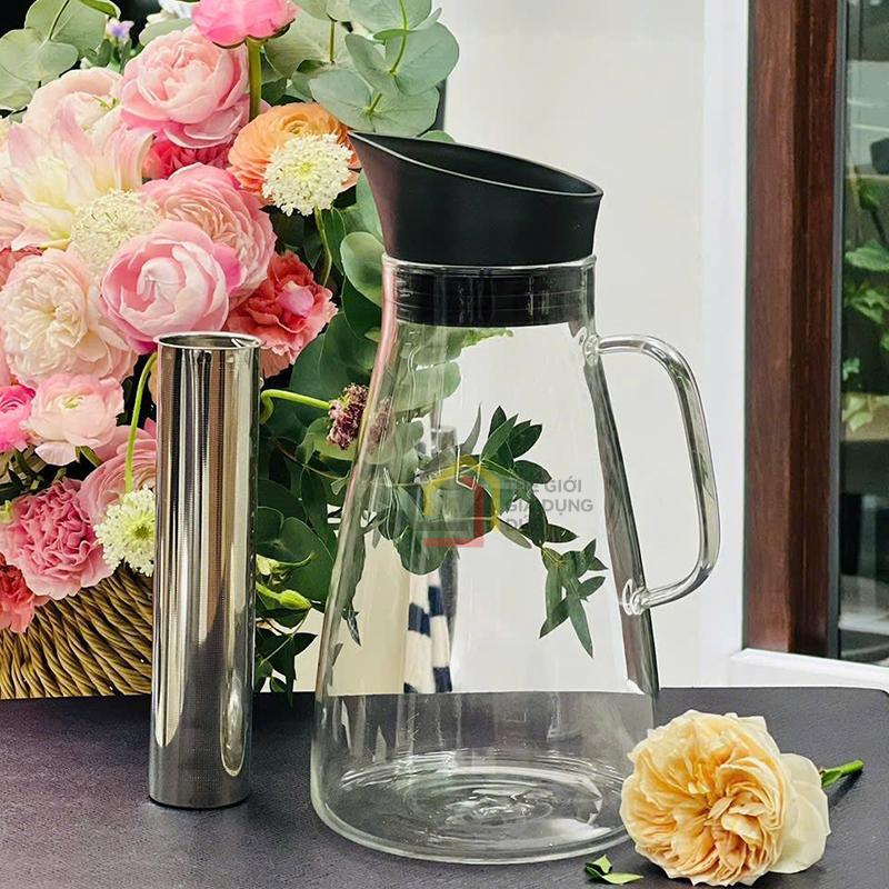 binh-nuoc-thuy-tinh-kem-loi-loc-tra-kela-18l (3) Bình nước thủy tinh kèm lõi lọc trà Kela 1,8L