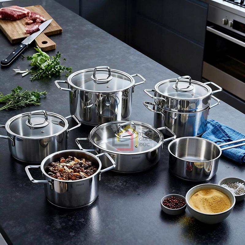 bo-noi-steiger-diamond-7-mon (1) Bộ nồi Steiger Diamond 7 món