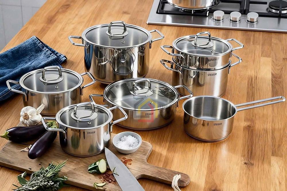 Bộ nồi Steiger Diamond 7 món