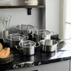 Bộ nồi Steiger Element đúc liền nguyên khối 5 đáy sét 5 món