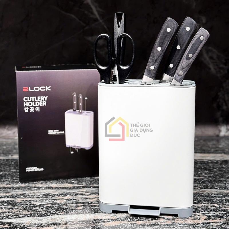 gia-dung-dao-keo-2lock-korea-cutlery-holder (1) Giá đựng dao kéo 2Lock Korea Cutlery Holder