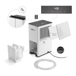 Máy hút ẩm, lọc không khí Stadler Form Lukas Pro 20L/ngày