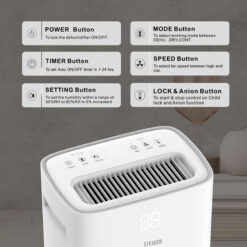 Máy hút ẩm Steiger STG-820DW 20L/ngày