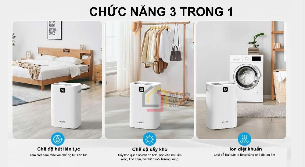 Máy hút ẩm Steiger STG-860DW 60L/ngày