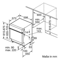 Bảng điều khiển cảm ứng và màn hình LED hiện đại, dễ sử dụng.