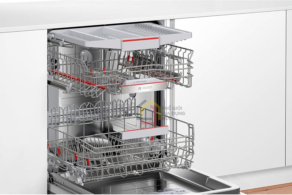 Máy rửa bát bán âm Bosch SMI6ZCS16E Series 6