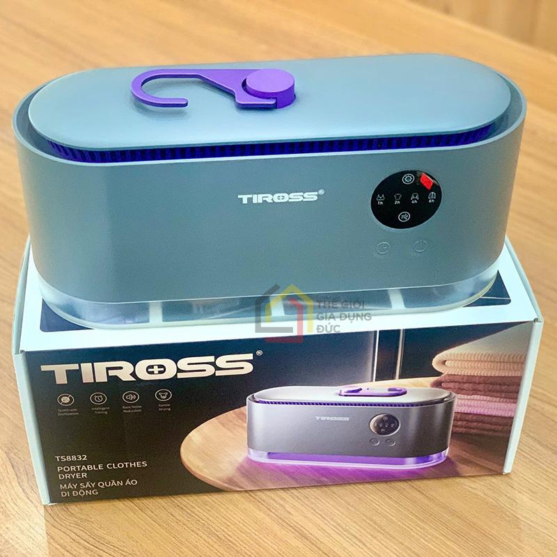 may-say-quan-ao-di-dong-tiross-ts8832 (10) Máy sấy quần áo di động Tiross TS8832