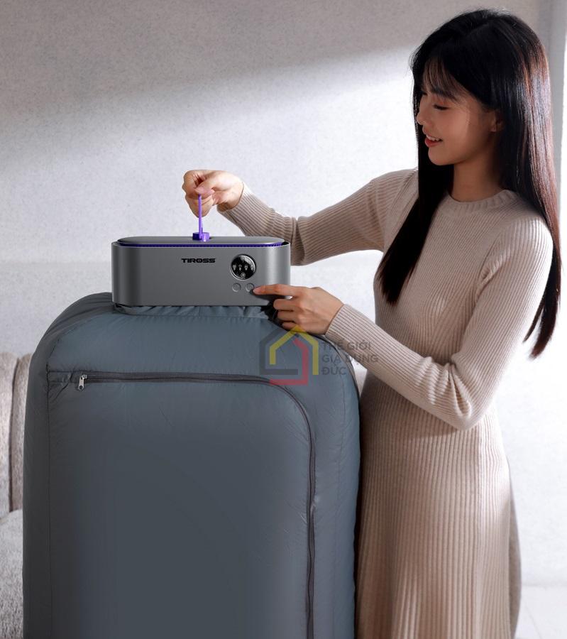 may-say-quan-ao-di-dong-tiross-ts8832 (4) Máy sấy quần áo di động Tiross TS8832