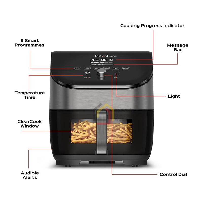 noi-chien-khong-dau-instant-vortex-clearcook (7) Nồi chiên không dầu Instant Vortex Clearcook
