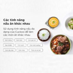 Nồi cơm điện cao tần áp suất CUCKOO CRP-HWF1000F 1,8L