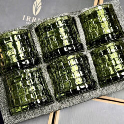 Set 6 cốc thủy tinh Irris Bossa Jar 05T đế rộng 260ml