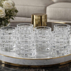 Set 6 cốc thủy tinh Irris Bossa Jar 05T đế rộng 260ml